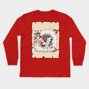 Stygian Zinogre Quest! Kids Long Sleeve T-Shirt